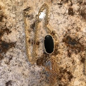 Black Kendra Scott Rayne necklace
